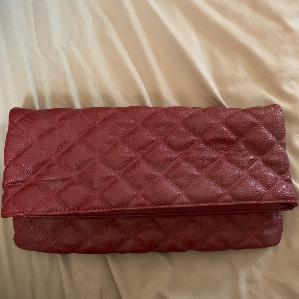 Urban Expressions Maroon Clutch